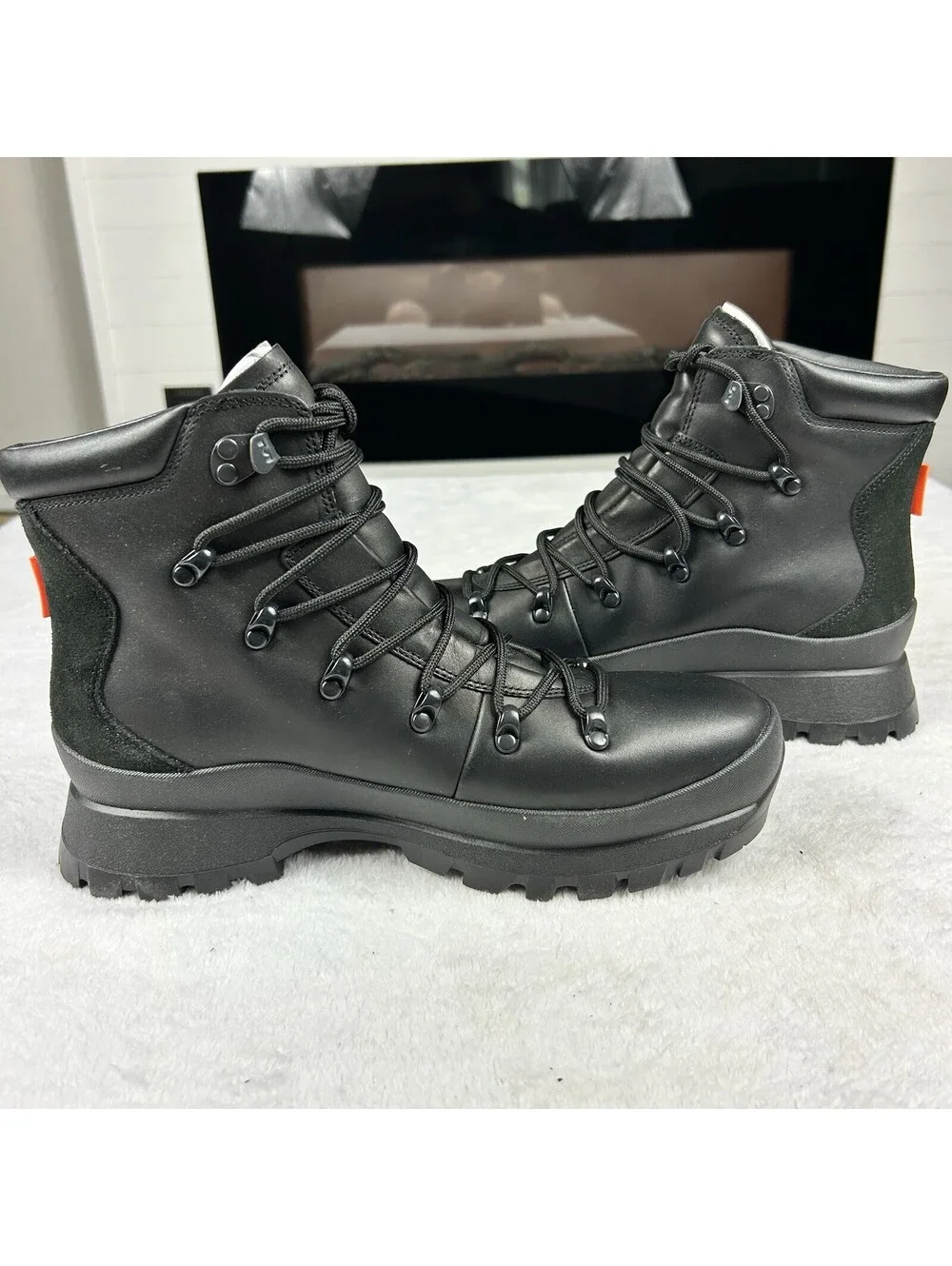Merrell Bristol Mid Leather Hiking Boots Women’s Size 11 Black Leather New